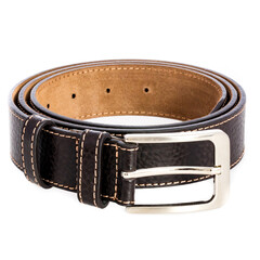 Man belt on a white background 