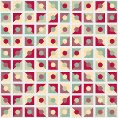 Abstract Geometric Pattern generative computational art illustration