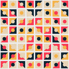 Abstract Geometric Pattern generative computational art illustration