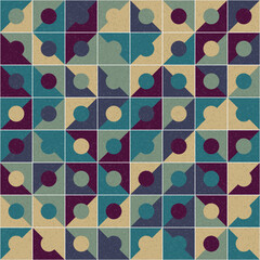 Abstract Geometric Pattern generative computational art illustration