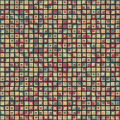 Abstract Geometric Pattern generative computational art illustration