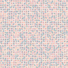 Fototapeta premium Abstract Geometric Pattern generative computational art illustration