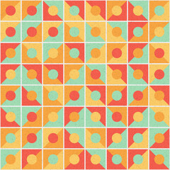 Abstract Geometric Pattern generative computational art illustration