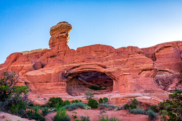 Tower Arch in Arches National Park