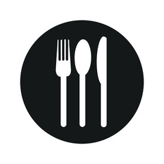 Restaurant icon, flash design illustration