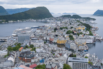 Obraz premium Ålesund, Norway