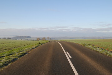 pays de bray en hiver