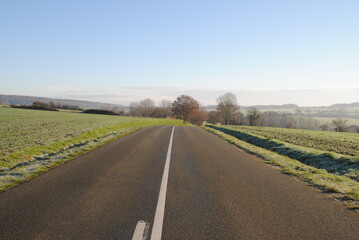 pays de bray en hiver