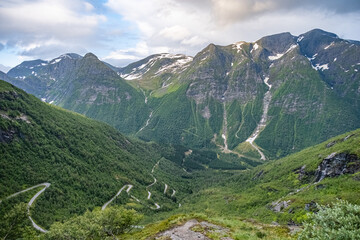 Fototapeta na wymiar Gaularfjellet, Norway