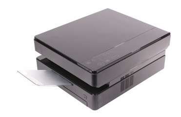 printer isolated on white background