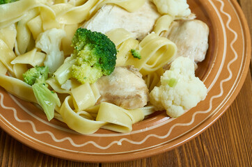 Tapenade chicken pasta