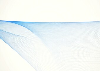 抽象的な青い波