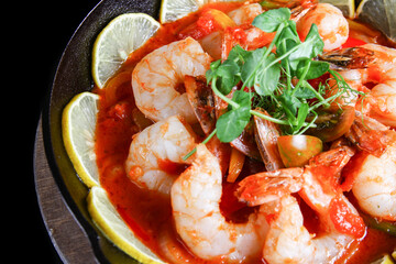 Italian shrimp scampi
