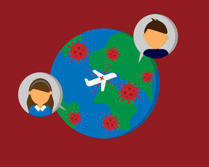 missing someone from the other side of the world but can't meet because of covid