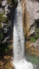 Obraz na płótnie Canvas Wasserfall