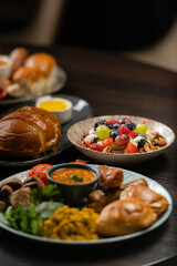 Indian Food - Traditional Breakfast set 