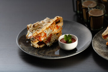 Indian Food - Traditional Breakfast set 