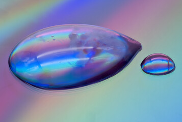 Wassertropfen Nahaufnahme