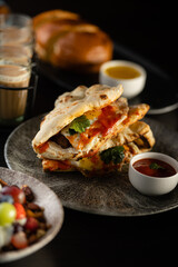 Indian Food - Traditional Breakfast set 