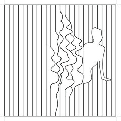 Squiggly Lines and the Shape of a Woman