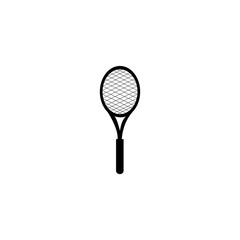 racket logo icon vector