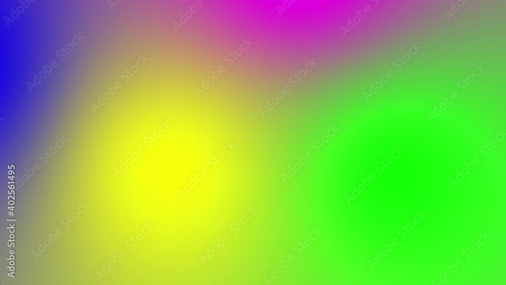 Poster abstract gradient background with moving colors