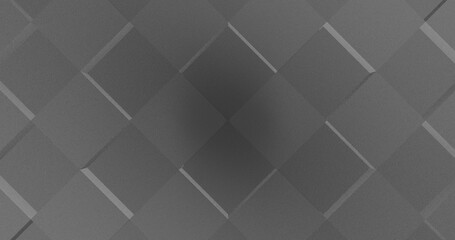 Render with gray geometric background from rhombuses