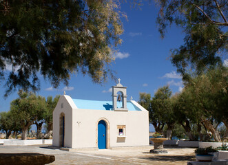 Fototapeta na wymiar Kirche, Griechenland, Kreta, Malia, Chersonissos, Heraklion, 