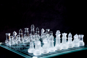 chess pieces on a chessboard