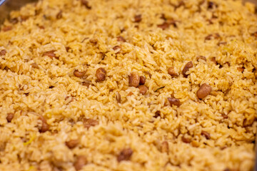 moro de guandules, arroz con guandules, tipica dominicana, comida de pueblo, comida tropical,...