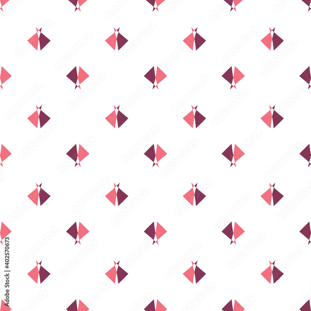 Poster seamless geometric background with abstract ornament pattern.