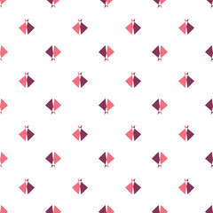 Seamless geometric background with abstract ornament pattern.