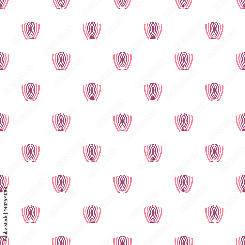 Poster seamless geometric background with abstract ornament pattern.