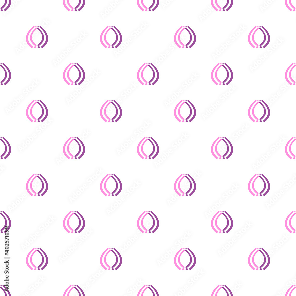 Poster seamless geometric background with abstract ornament pattern.