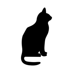 Cat icon. Stock-Vector.