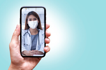 asian female doctor at hospital