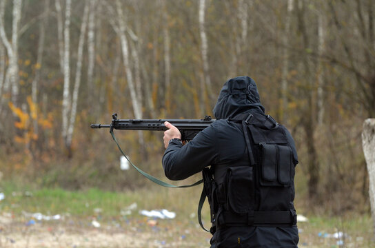 Unformal shooting range near Kiev. 