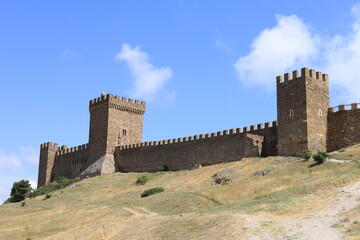 Fototapeta na wymiar Sudak Fortress
