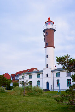 The lighthouse in Timmendorf, Island of Poel in Germany