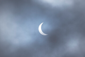 Obraz na płótnie Canvas Eclipse solar 2020