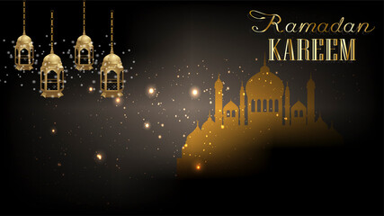 Happy Ramadan Kareem Wishes backround