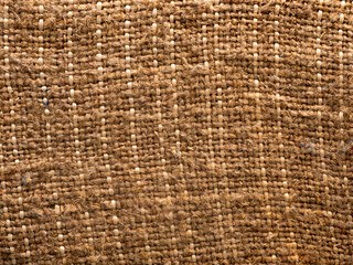 Fiber fabric, checkered matter, burlap