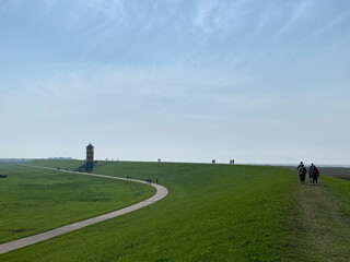 Obraz na płótnie Canvas Leuchtturm in Norddeutschland