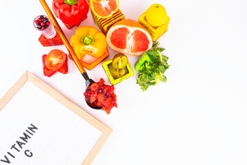 Products containing Vitamin C