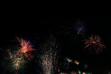 fireworks on new years eve