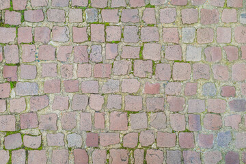 Obraz premium Texture of stone pavement