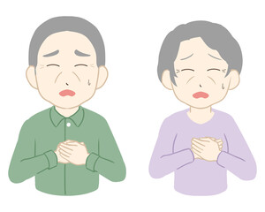 動悸　辛い　両手　高齢者(線無し)