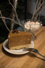 sweet dessert in the restaurant