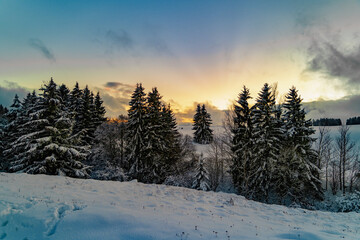 Rhön im Winter