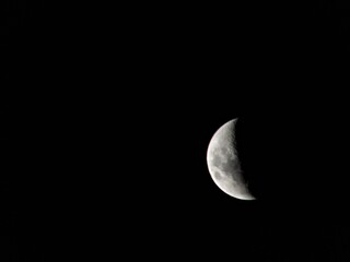 Obraz na płótnie Canvas moon in the night